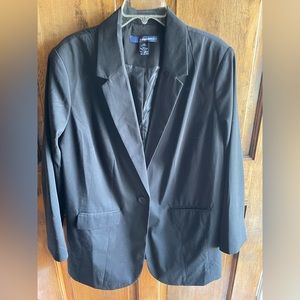Plus size 20W black blazer